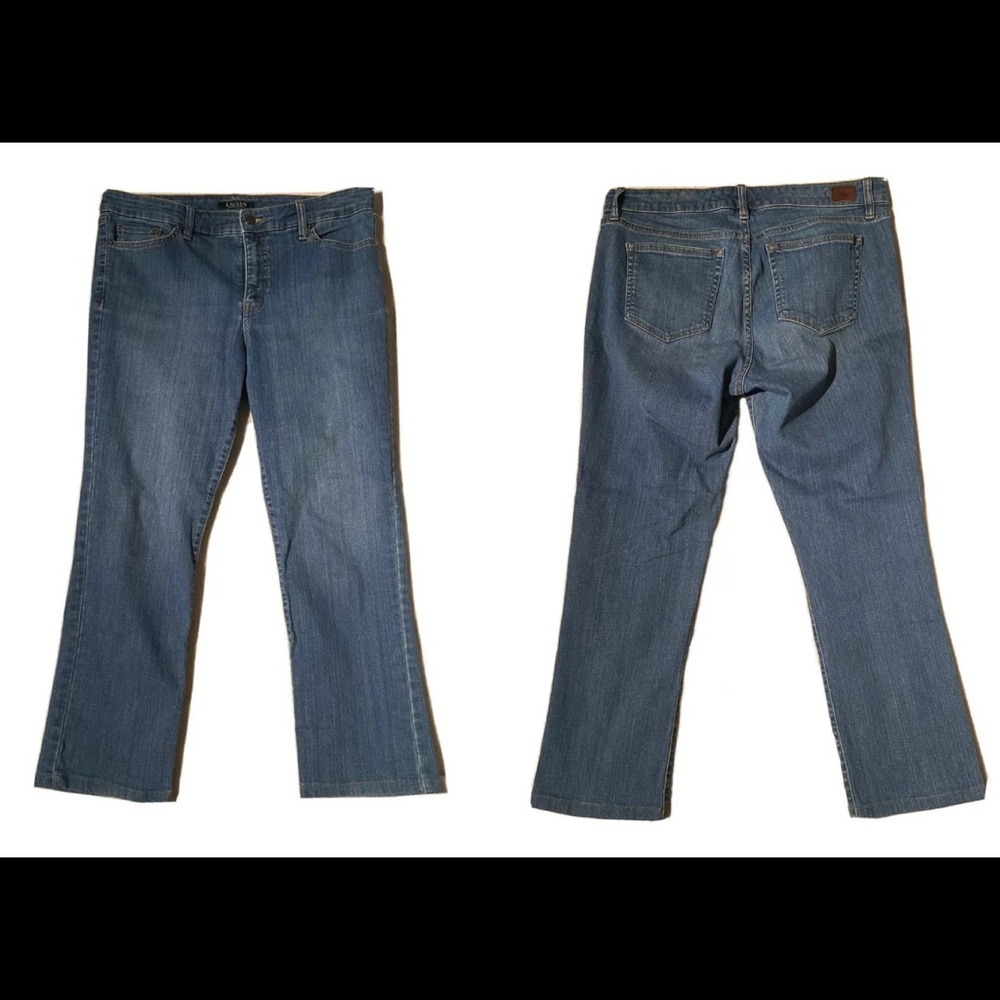 COPY - LAUREN Ralph Lauren Modern Straight curvy Jeans size 10